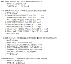 [其它] 2024年Flutter零基础极速入门到进阶实战甄选-听课说