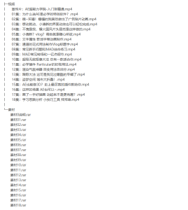 [AfterEffect] AE超能力学院小莫入门到精通12G 2020-听课说