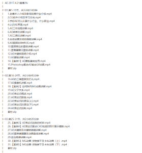[AfterEffect] AE教程 After Effects CC 2015 视频+素材 全 2017年-听课说