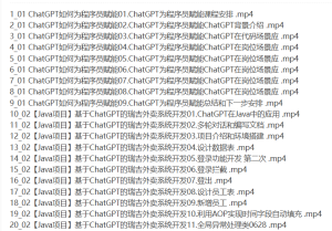 [人工智能] 程序员的AI必修课AIGC全栈项目实战（AI前端后端测试运维)-听课说