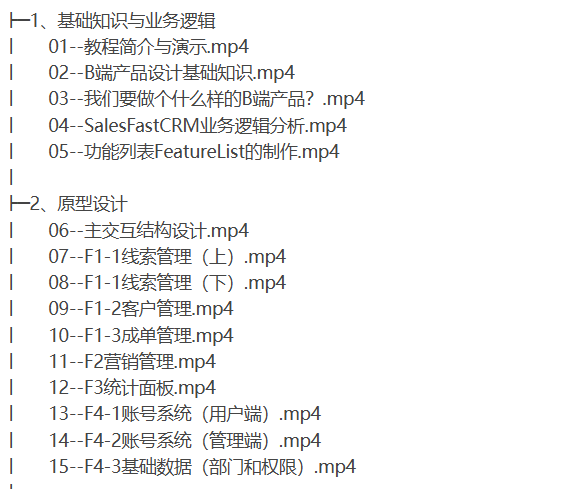 [产品经理] B端产品经理课程从0到1设计一款B端产品-听课说