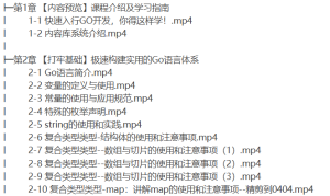 Go从入门到进阶,大厂案例全流程实践-听课说