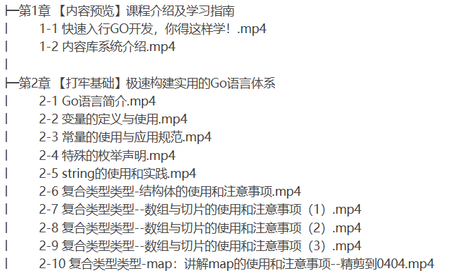 Go从入门到进阶，大厂案例全流程实践-听课说