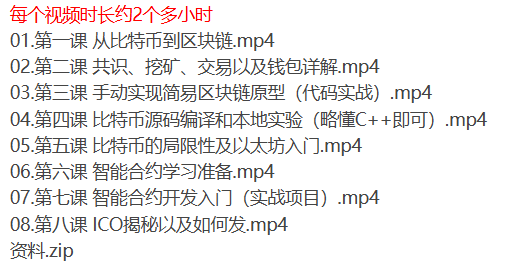 7月区块链实战从零入门区块链和比特币【完整】2018-听课说