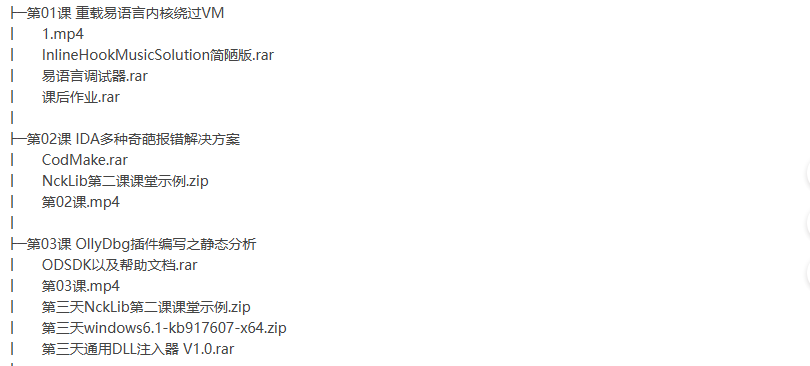 编程达人NCK-逆向破解中级班线上班[完整版] 2018年10月开课-听课说