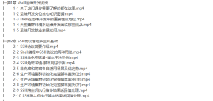 [linux-服务器] Shell 高阶开发实战轻松应对集群化分布式环境-听课说