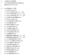 网络安全全套资料渗透测试.护网.src漏洞.ctf.电子书面试题-听课说